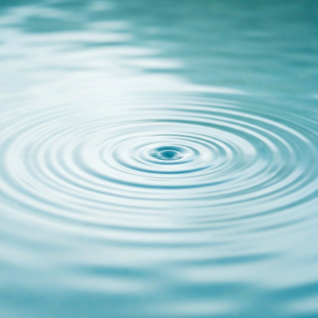 Peaceful water representing healing and EMDR therapy